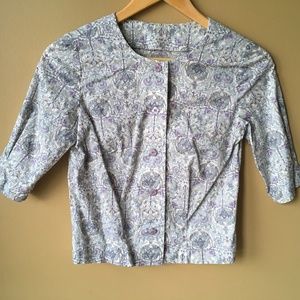 Handmade blouse LIBERTY PRINT Fabric